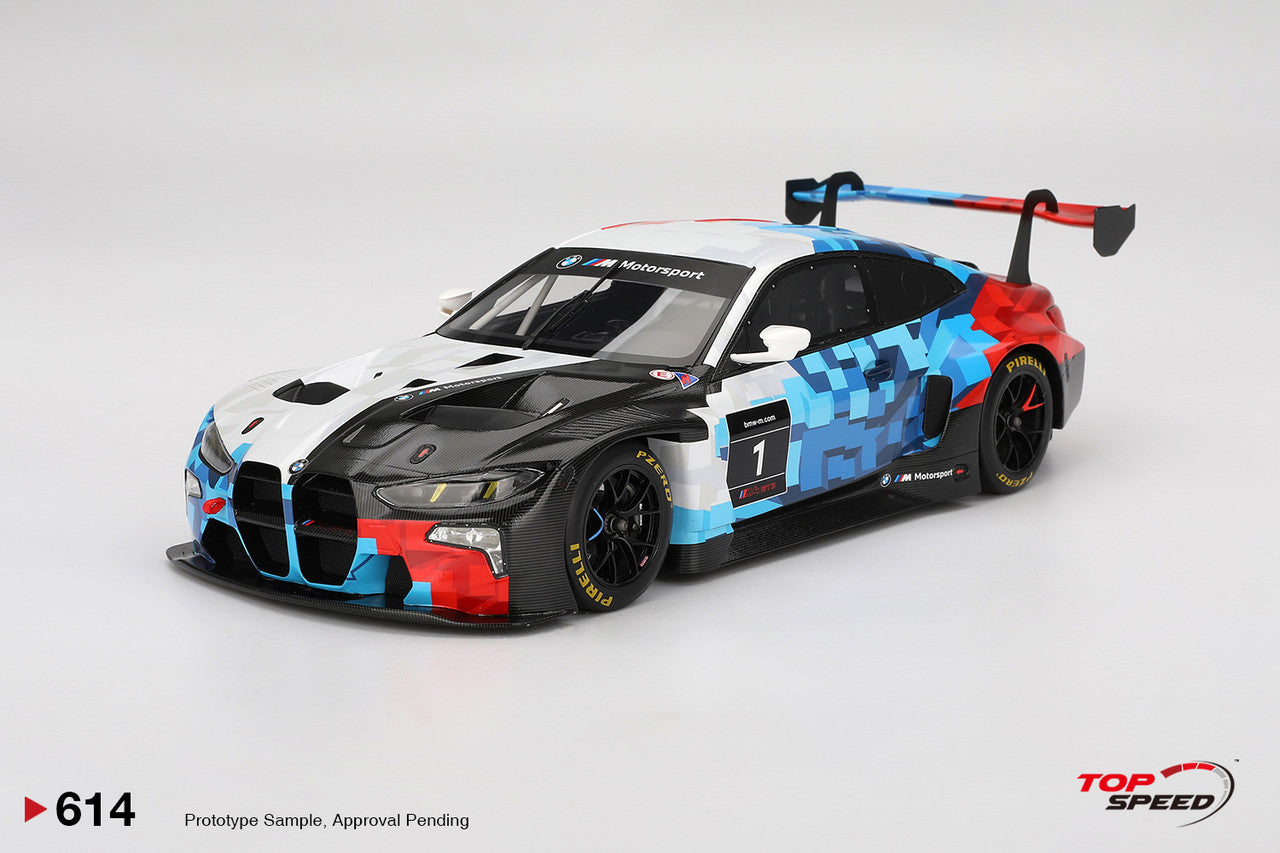Topspeed BMW M4 GT3 EVO Presentation Model 1:18