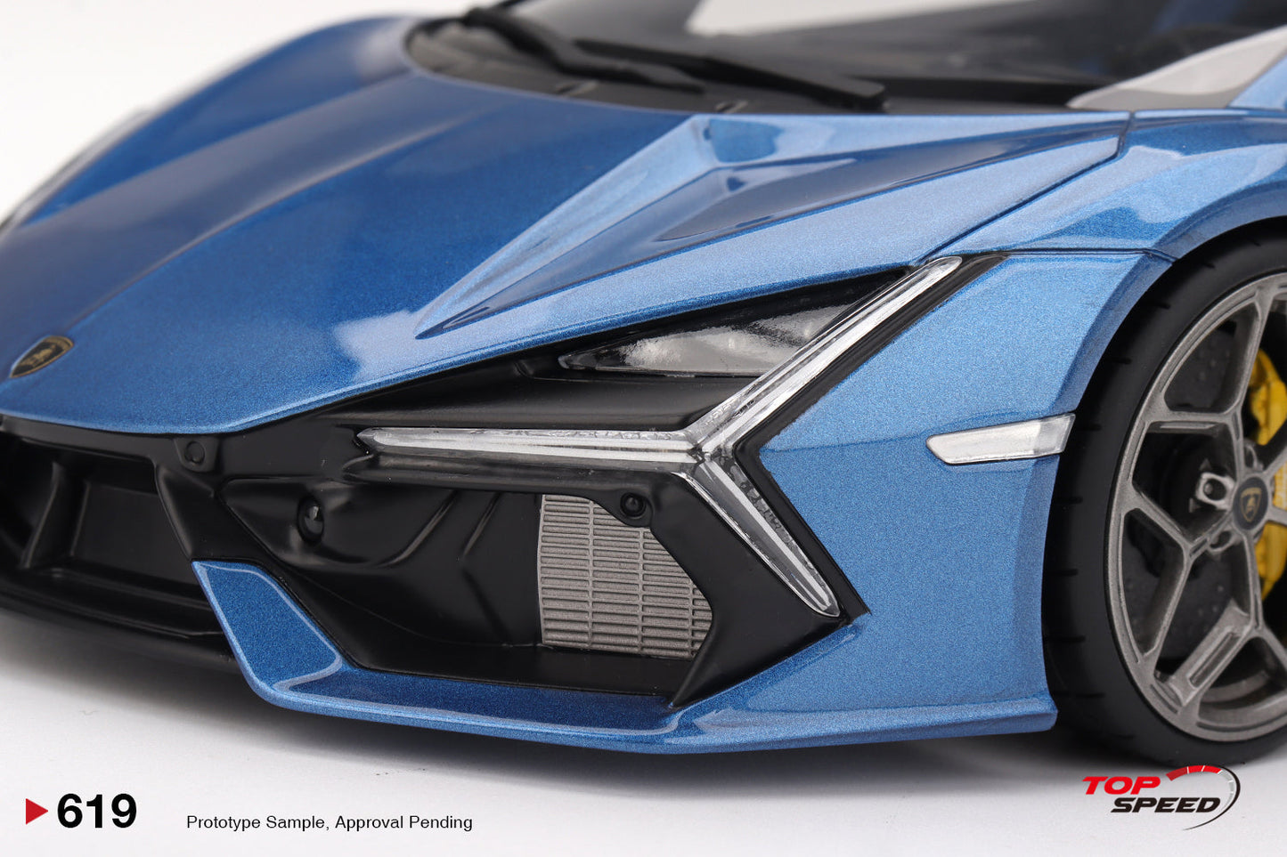 Topspeed Lamborghini Revuelto Blu Eleos (Blue Compassion) 1:18