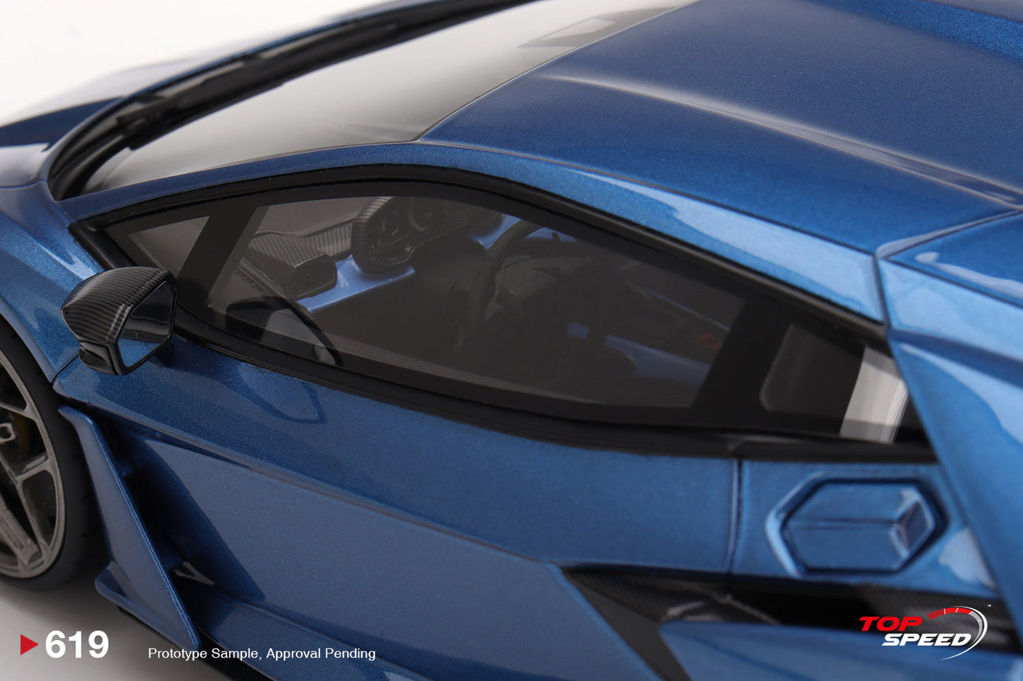 Topspeed Lamborghini Revuelto Blu Eleos (Blue Compassion) 1:18