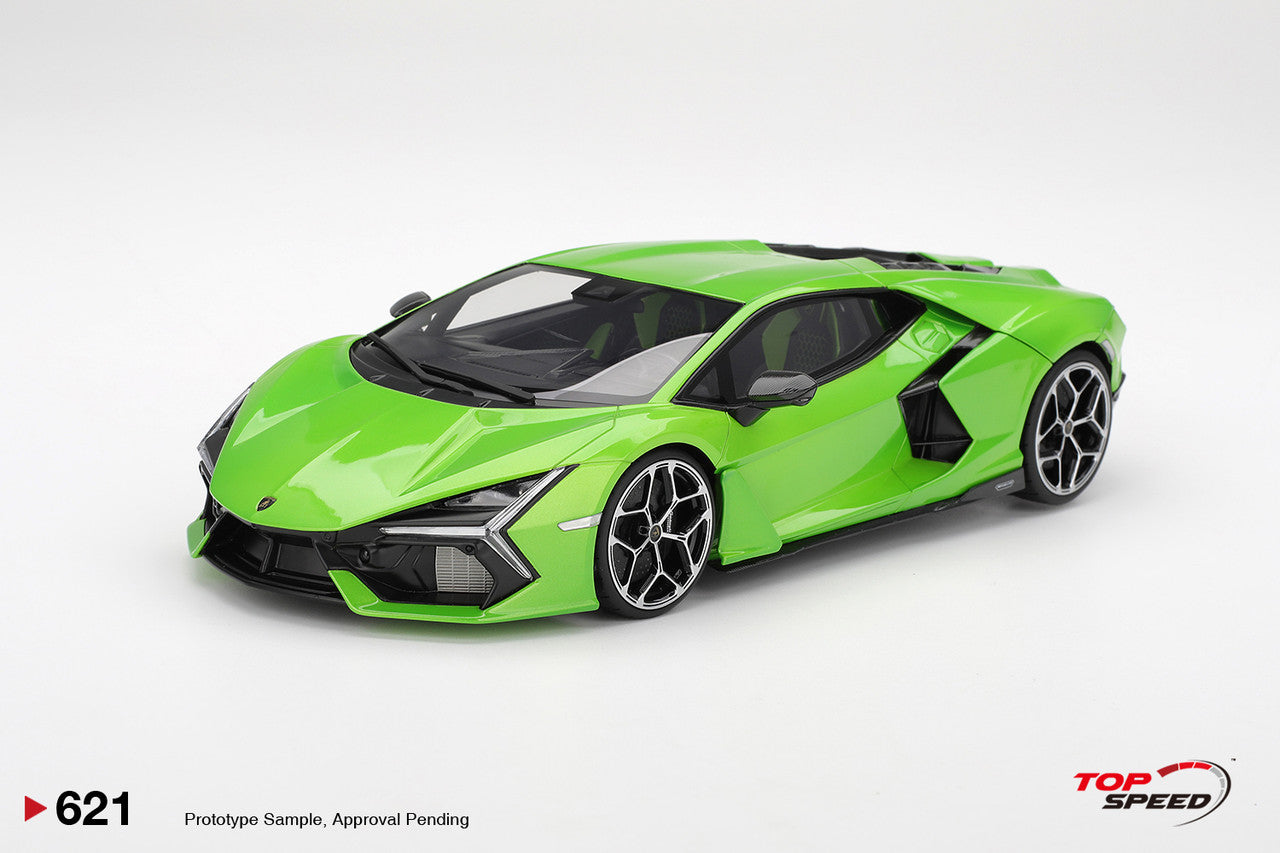 Topspeed Lamborghini Revuelto Verde Selvans (Green Metallic) 1:18