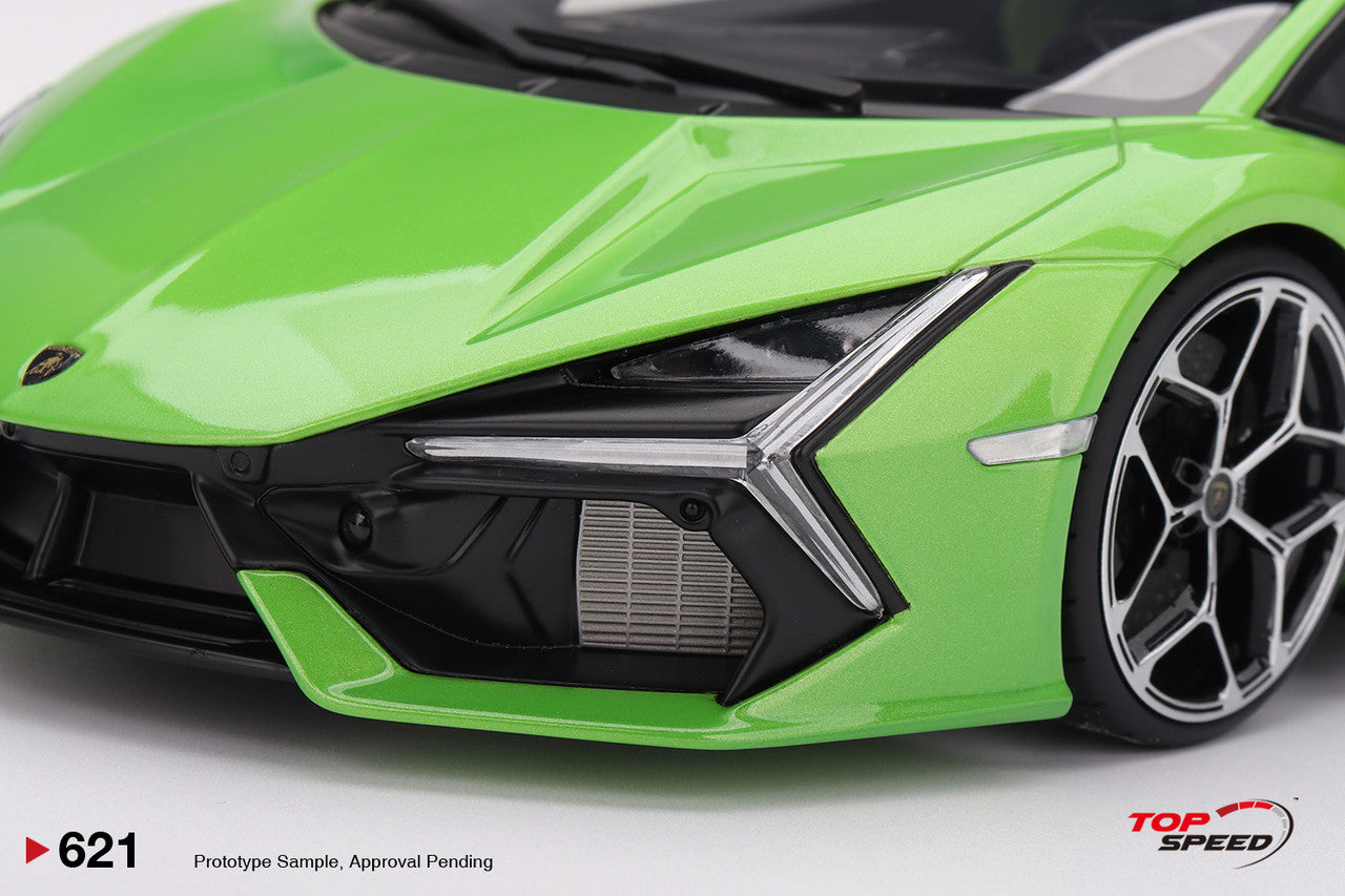 Topspeed Lamborghini Revuelto Verde Selvans (Green Metallic) 1:18