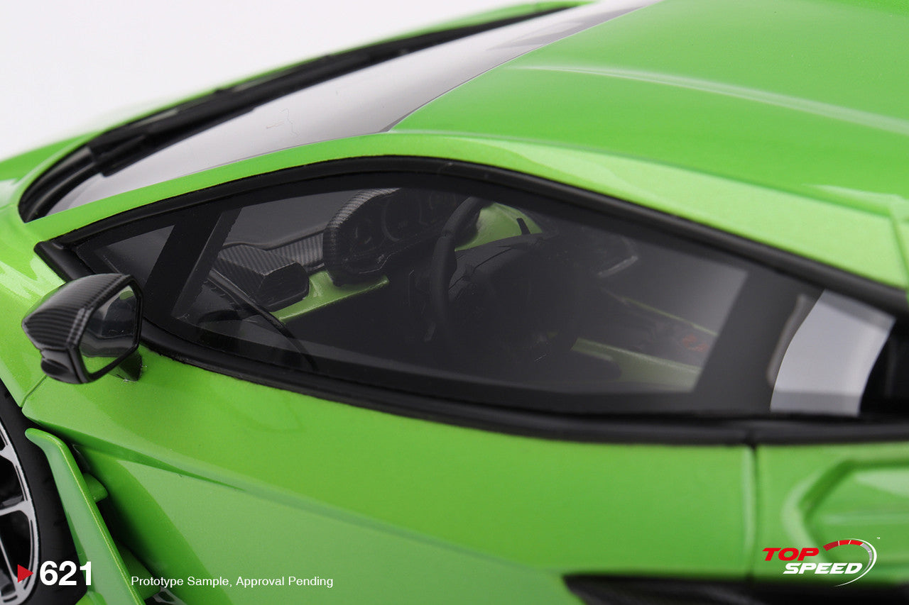 Topspeed Lamborghini Revuelto Verde Selvans (Green Metallic) 1:18