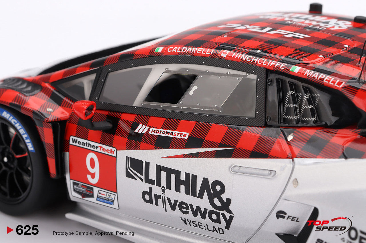 Topspeed Lamborghini Huracan GT3 EVO2 #9 Pfaff Motorsports 12hrs Sebring 2025 1:18