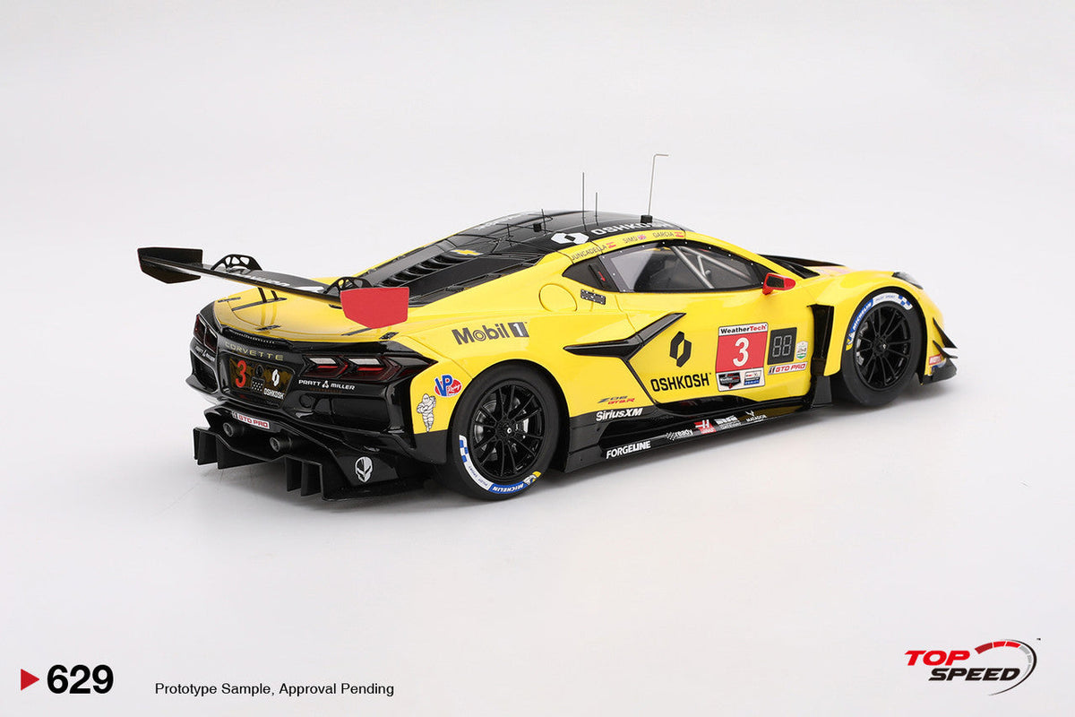 STM Diecast Topspeed Chevrolet Corvette C8 Z06 GT3.R #3 Corvette Racing by Pratt Miller...