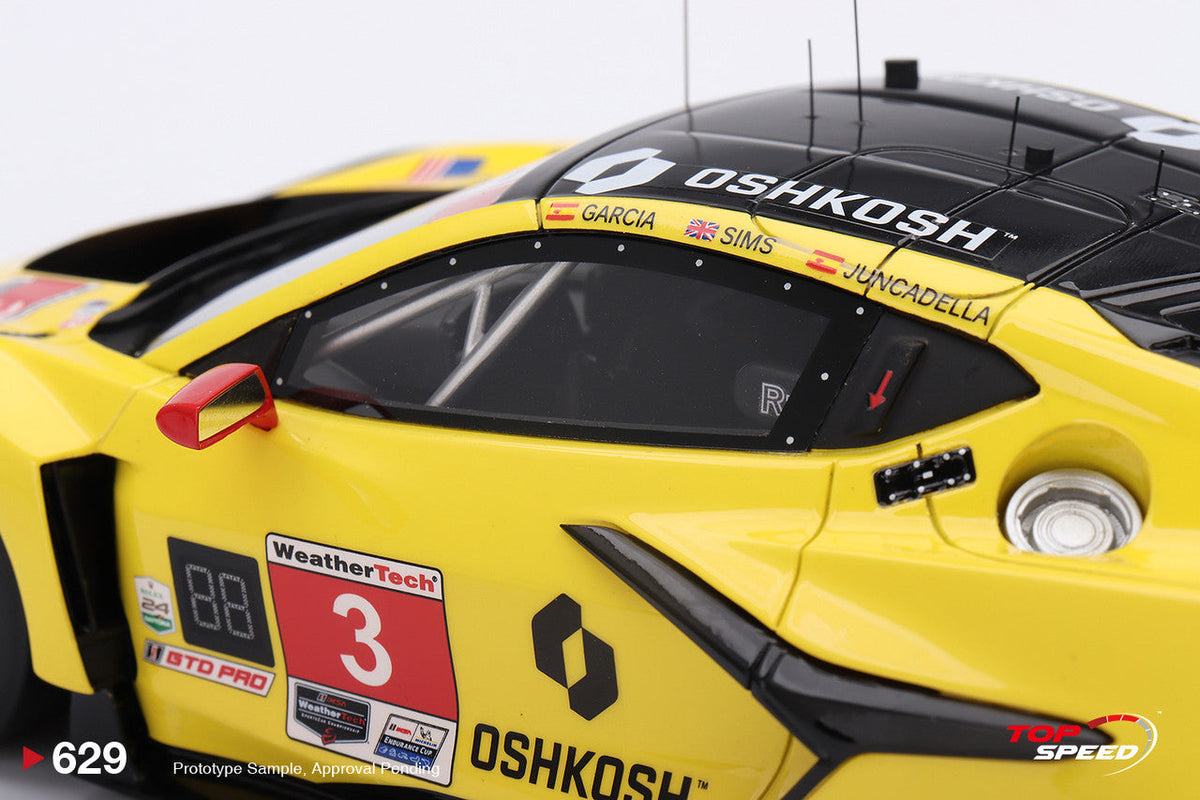 STM Diecast Topspeed Chevrolet Corvette C8 Z06 GT3.R #3 Corvette Racing by Pratt Miller...