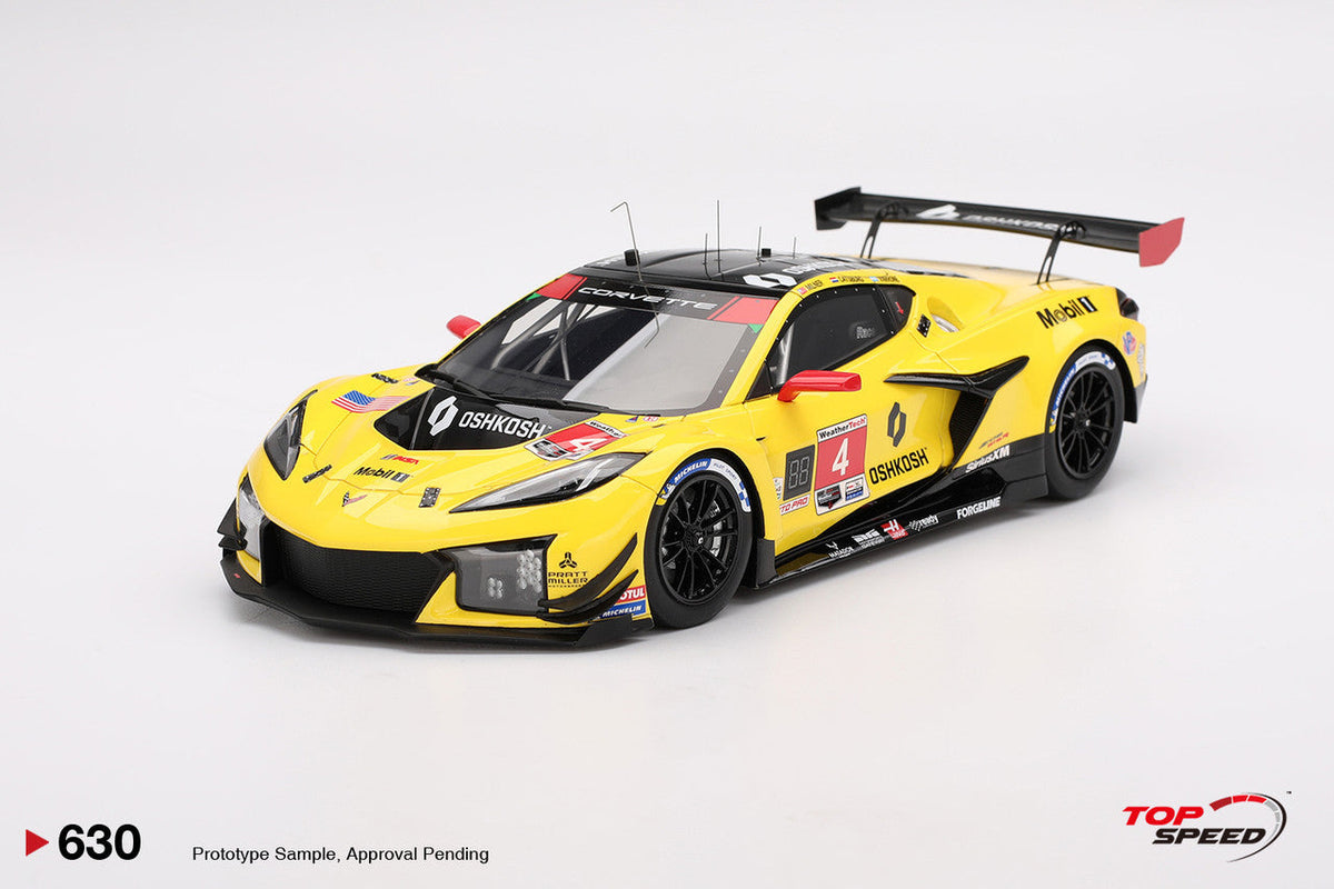 STM Diecast Topspeed Chevrolet Corvette C8 Z06 GT3.R #4 Corvette Racing by Pratt Miller...