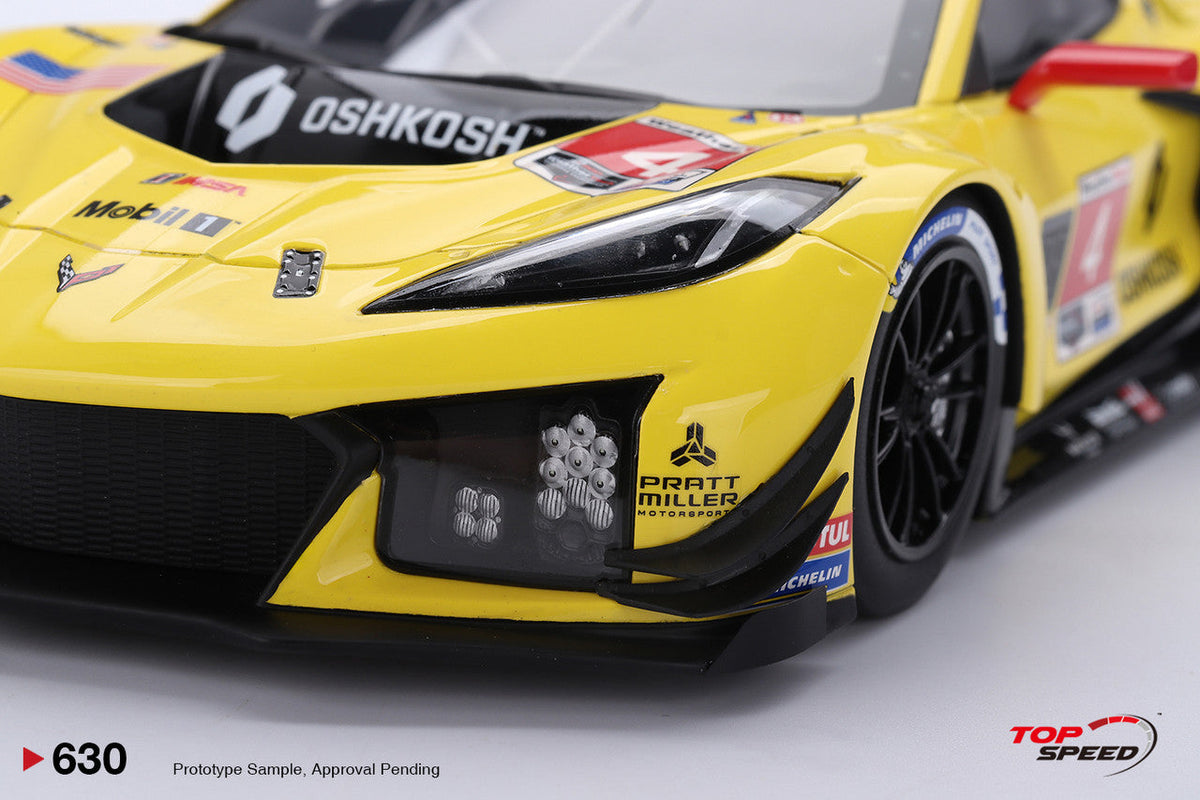STM Diecast Topspeed Chevrolet Corvette C8 Z06 GT3.R #4 Corvette Racing by Pratt Miller...