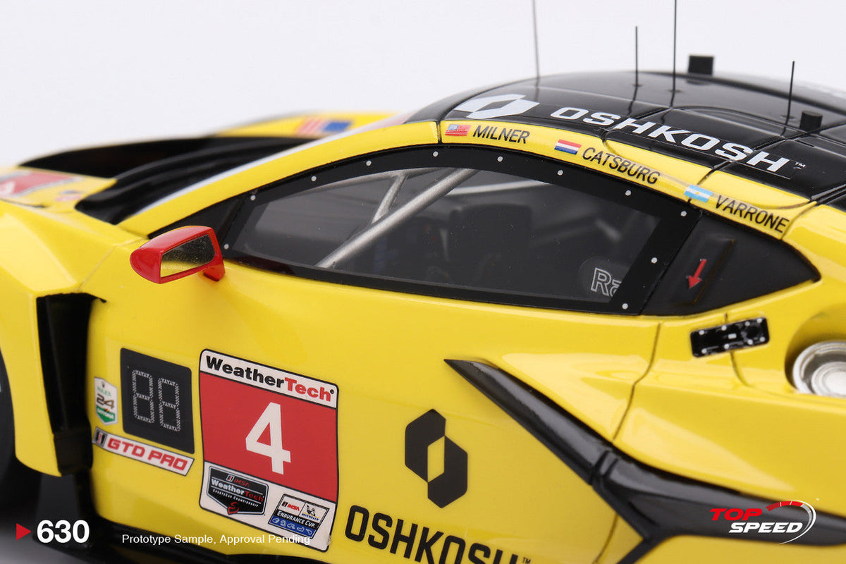 STM Diecast Topspeed Chevrolet Corvette C8 Z06 GT3.R #4 Corvette Racing by Pratt Miller...