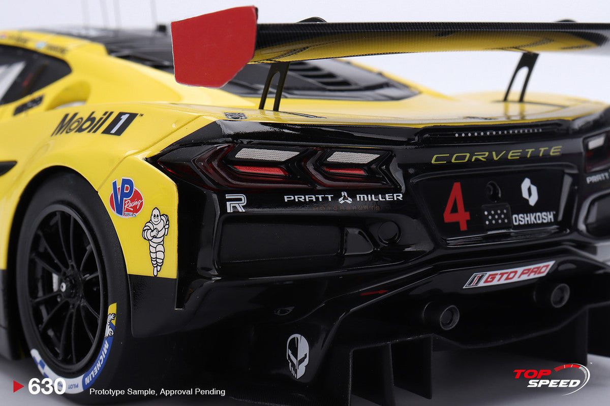 STM Diecast Topspeed Chevrolet Corvette C8 Z06 GT3.R #4 Corvette Racing by Pratt Miller...
