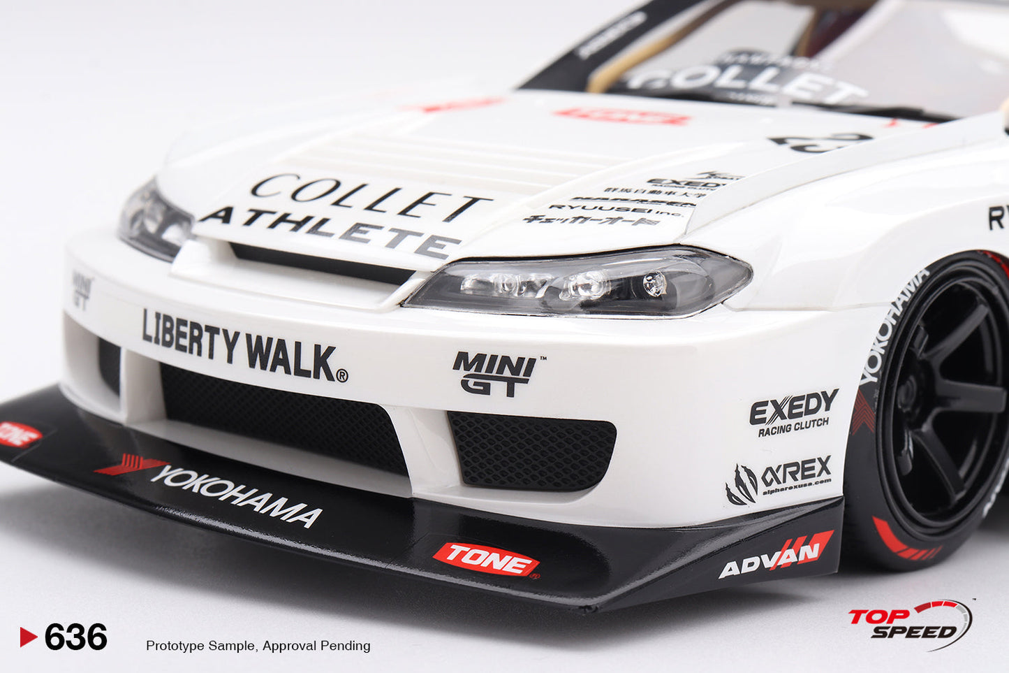 Topspeed Nissan Silvia (S15) #23 LB-Super Silhouette ATHLETE LBWK 1:18
