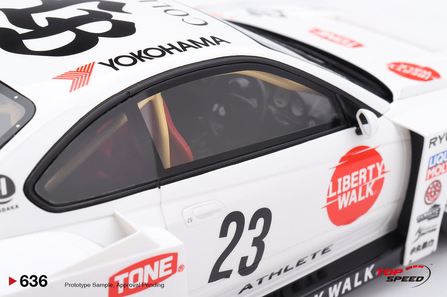 Topspeed Nissan Silvia (S15) #23 LB-Super Silhouette ATHLETE LBWK 1:18