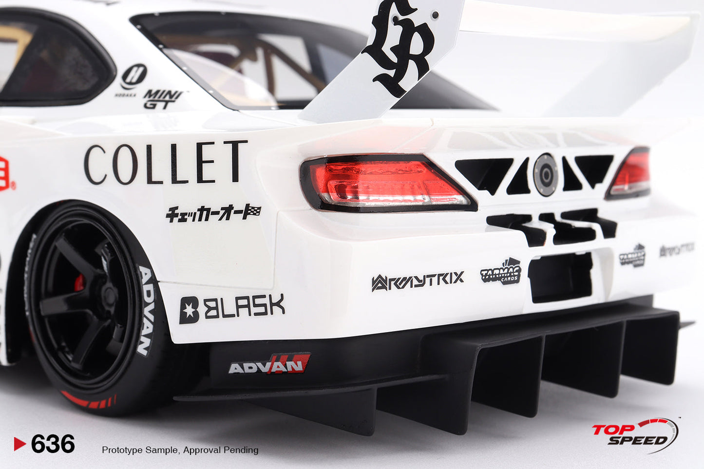 Topspeed Nissan Silvia (S15) #23 LB-Super Silhouette ATHLETE LBWK 1:18