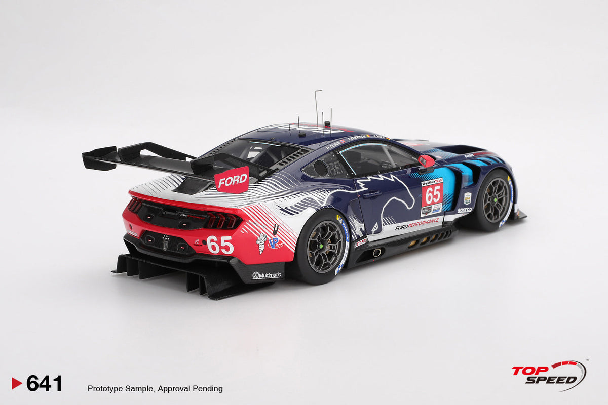 STM Diecast Topspeed Ford Mustang GT3 #65 Ford Multimatic Motorsports 2025 Winner IMSA Daytona...
