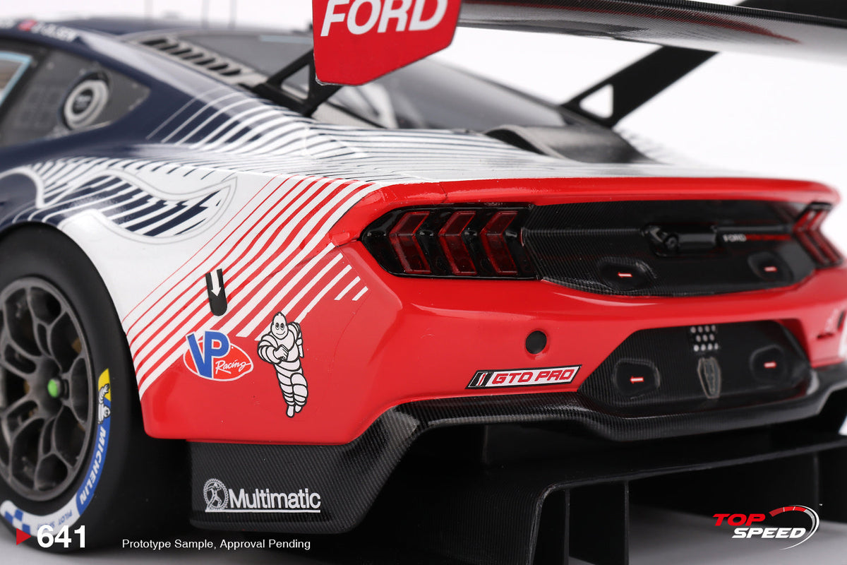 STM Diecast Topspeed Ford Mustang GT3 #65 Ford Multimatic Motorsports 2025 Winner IMSA Daytona...