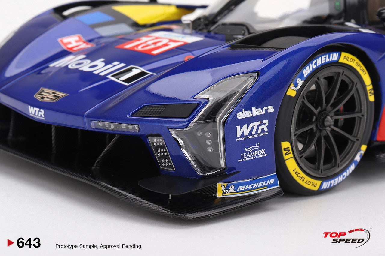 Topspeed Cadillac V-Series.R #101 Wayne Taylor Racing 2025 IMSA Le Mans 24hrs 1:18