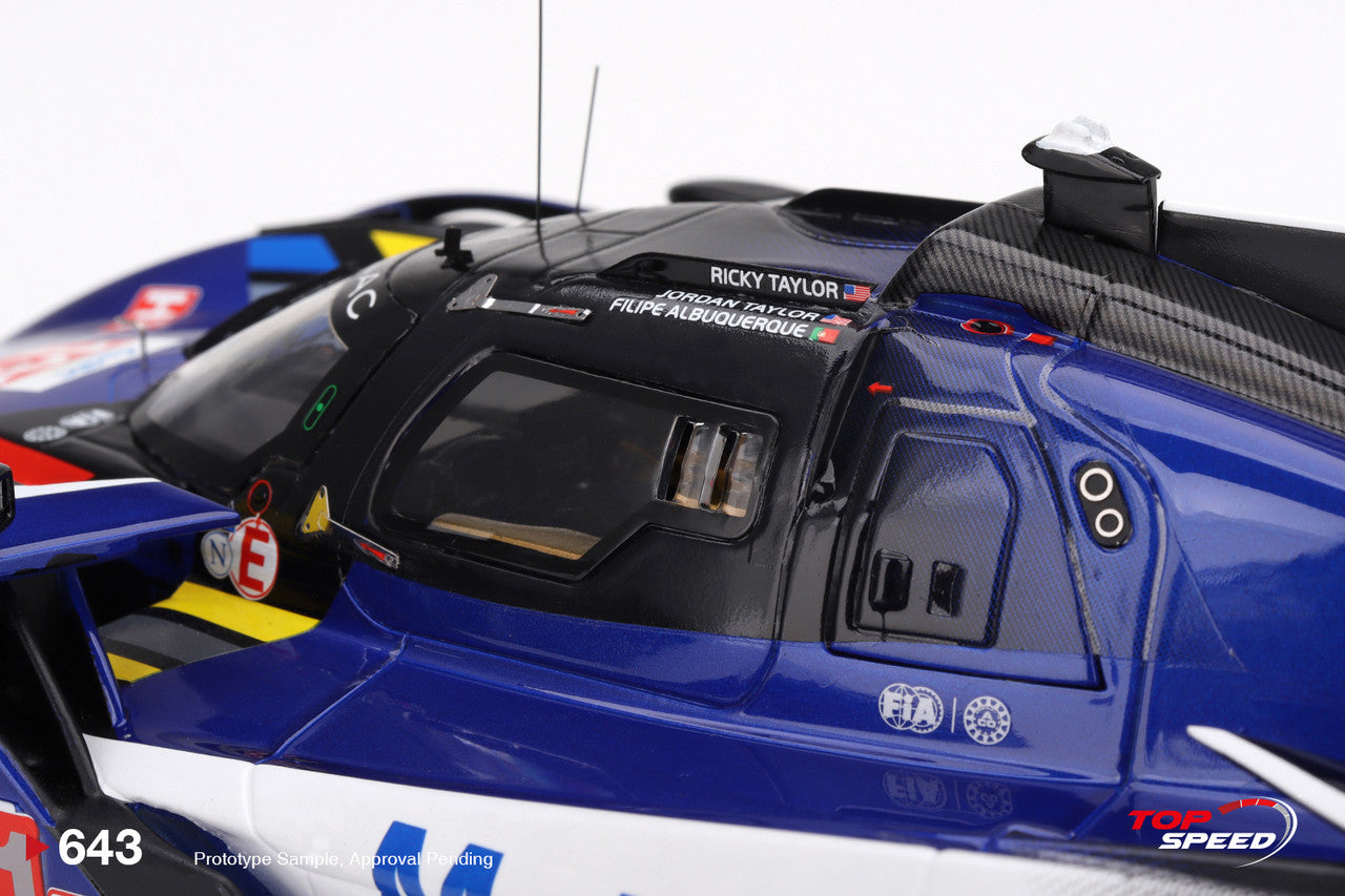 Topspeed Cadillac V-Series.R #101 Wayne Taylor Racing 2025 IMSA Le Mans 24hrs 1:18