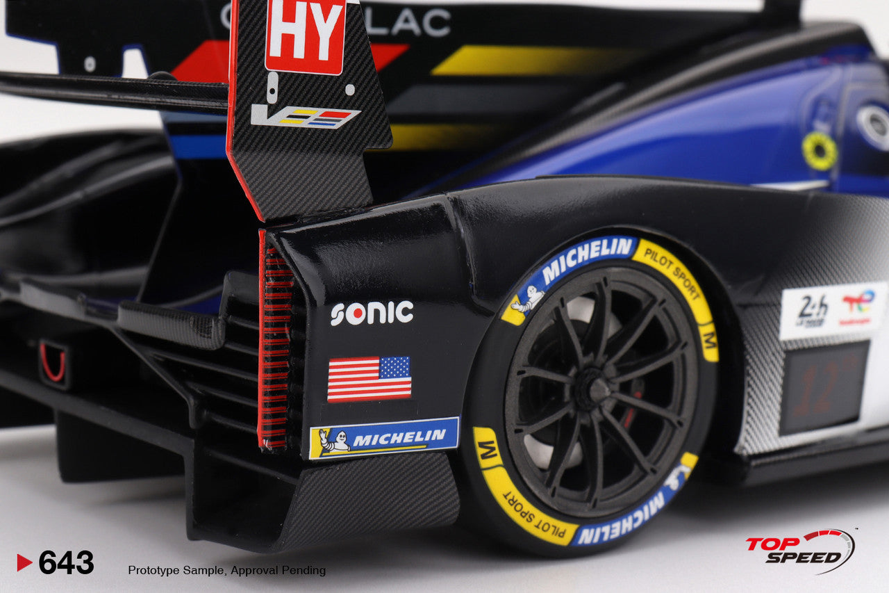 Topspeed Cadillac V-Series.R #101 Wayne Taylor Racing 2025 IMSA Le Mans 24hrs 1:18