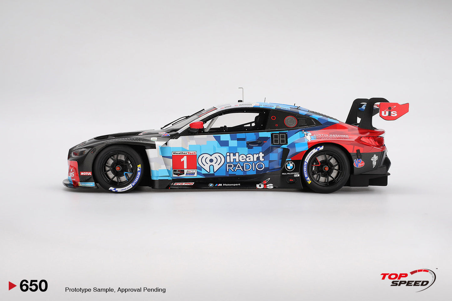 Topspeed BMW M4 GT3 #1 Paul Miller Racing IMSA 2025 IMSA Daytona 24hrs 1:18
