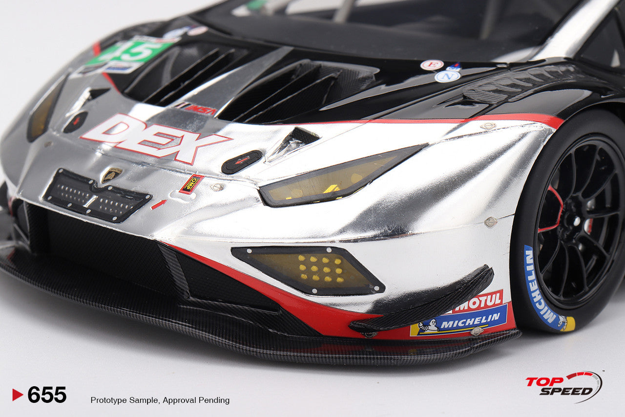 Topspeed Lamborghini Huracan GT3 EVO2 #45 DEX Wayne Taylor Racing IMSA 2025 Daytona 24hrs 1:18