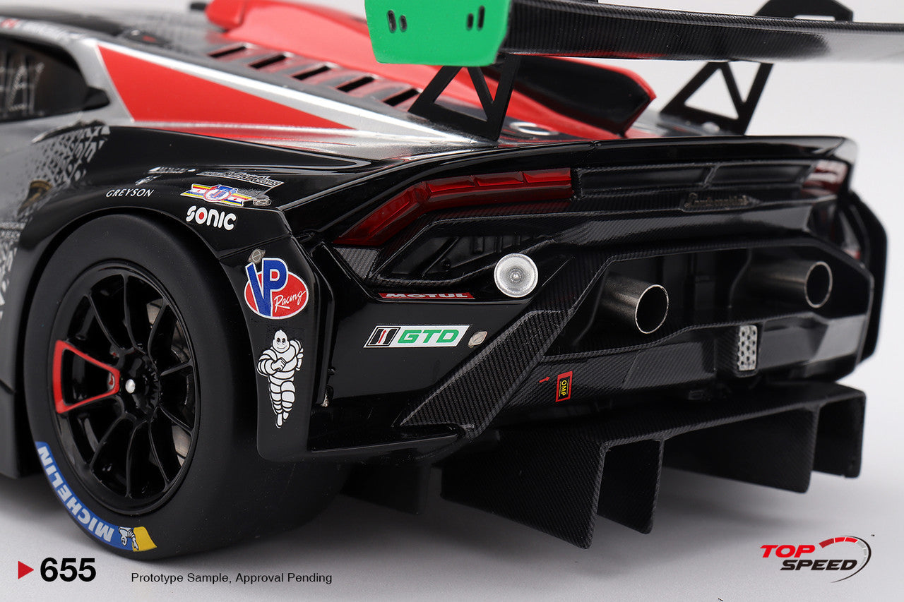 Topspeed Lamborghini Huracan GT3 EVO2 #45 DEX Wayne Taylor Racing IMSA 2025 Daytona 24hrs 1:18