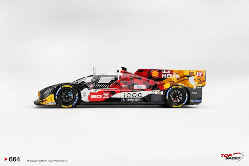 Topspeed BMW M Hybrid V8 #20 BMW M Team WRT 2025 IMSA Le Mans 24 Hrs 1:18