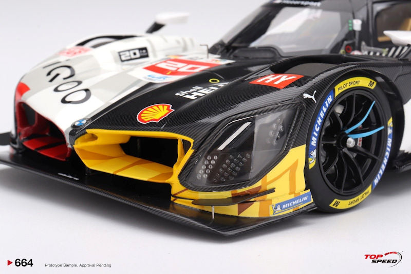 Topspeed BMW M Hybrid V8 #20 BMW M Team WRT 2025 IMSA Le Mans 24 Hrs 1:18