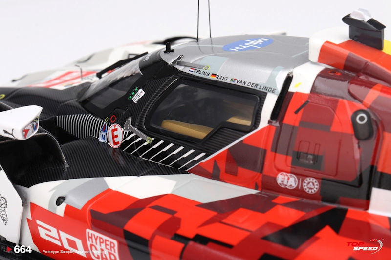 Topspeed BMW M Hybrid V8 #20 BMW M Team WRT 2025 IMSA Le Mans 24 Hrs 1:18