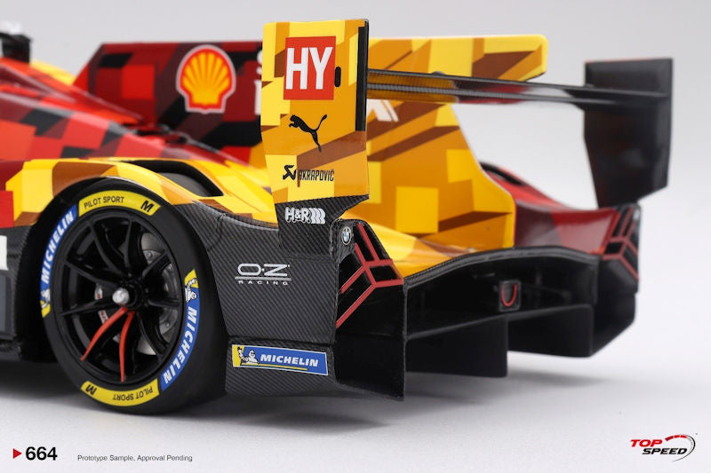 Topspeed BMW M Hybrid V8 #20 BMW M Team WRT 2025 IMSA Le Mans 24 Hrs 1:18