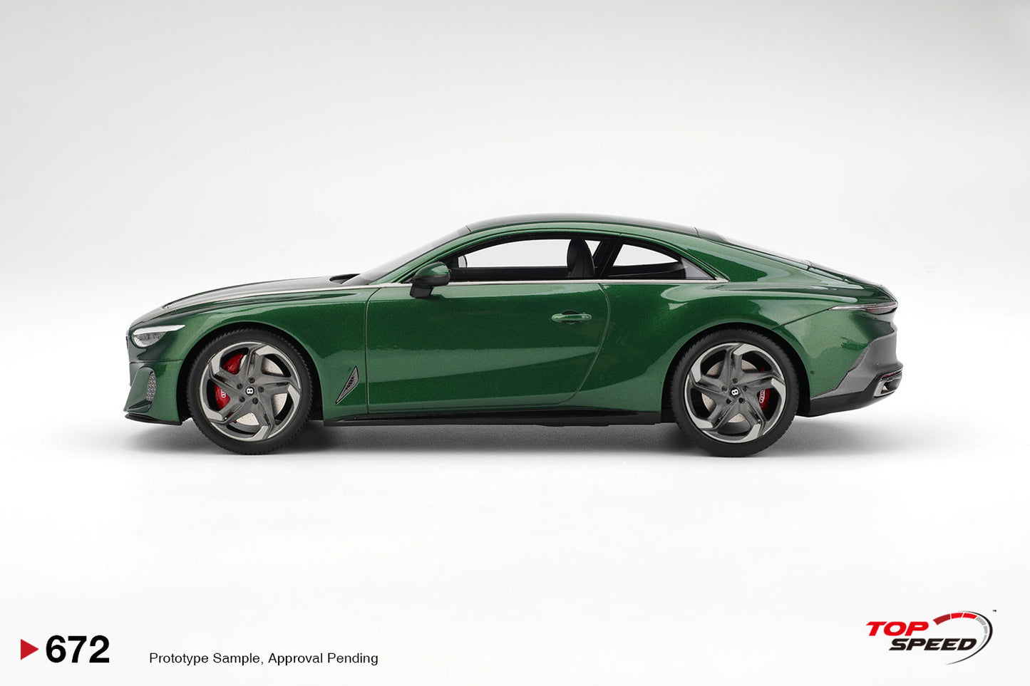 Topspeed Bentley Batur Bonneville Scarab Green 1:18