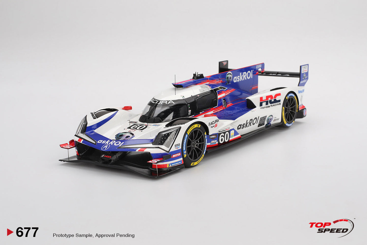 Topspeed Acura ARX-06 #60 Meyer Shank Racing IMSA 2nd Daytona 24 Hrs 2025 1:18