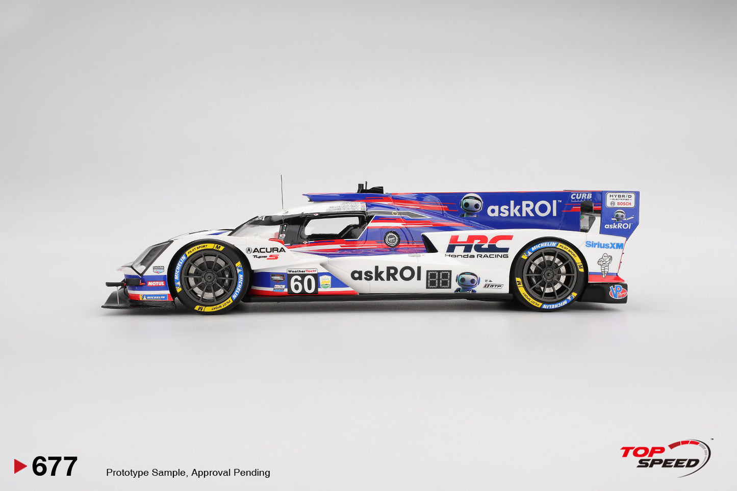 Topspeed Acura ARX-06 #60 Meyer Shank Racing IMSA 2nd Daytona 24 Hrs 2025 1:18