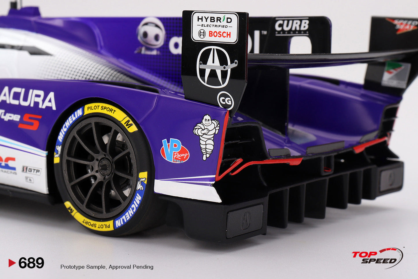 Topspeed Acura ARX-06 #60 Meyer Shank Racing IMSA 10th 2025 Sebring 12 Hrs 1:18
