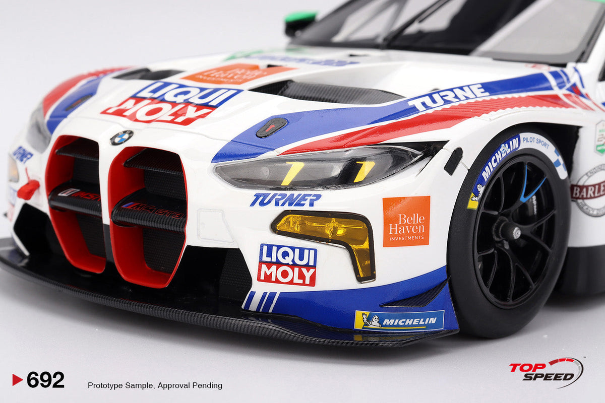 STM Diecast Topspeed BMW M4 GT3 #96 Turner Motorsport IMSA 2025 IMSA Daytona 24hrs 1:18 - View 4