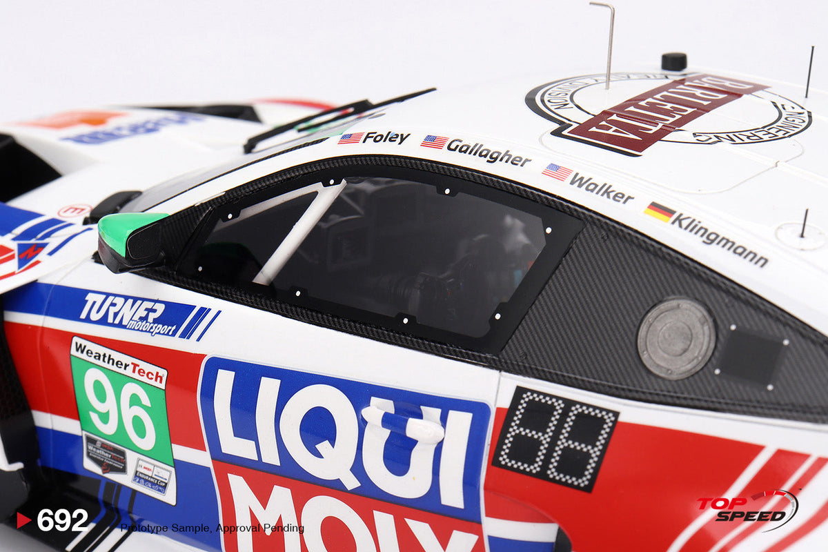 STM Diecast Topspeed BMW M4 GT3 #96 Turner Motorsport IMSA 2025 IMSA Daytona 24hrs 1:18 - View 5