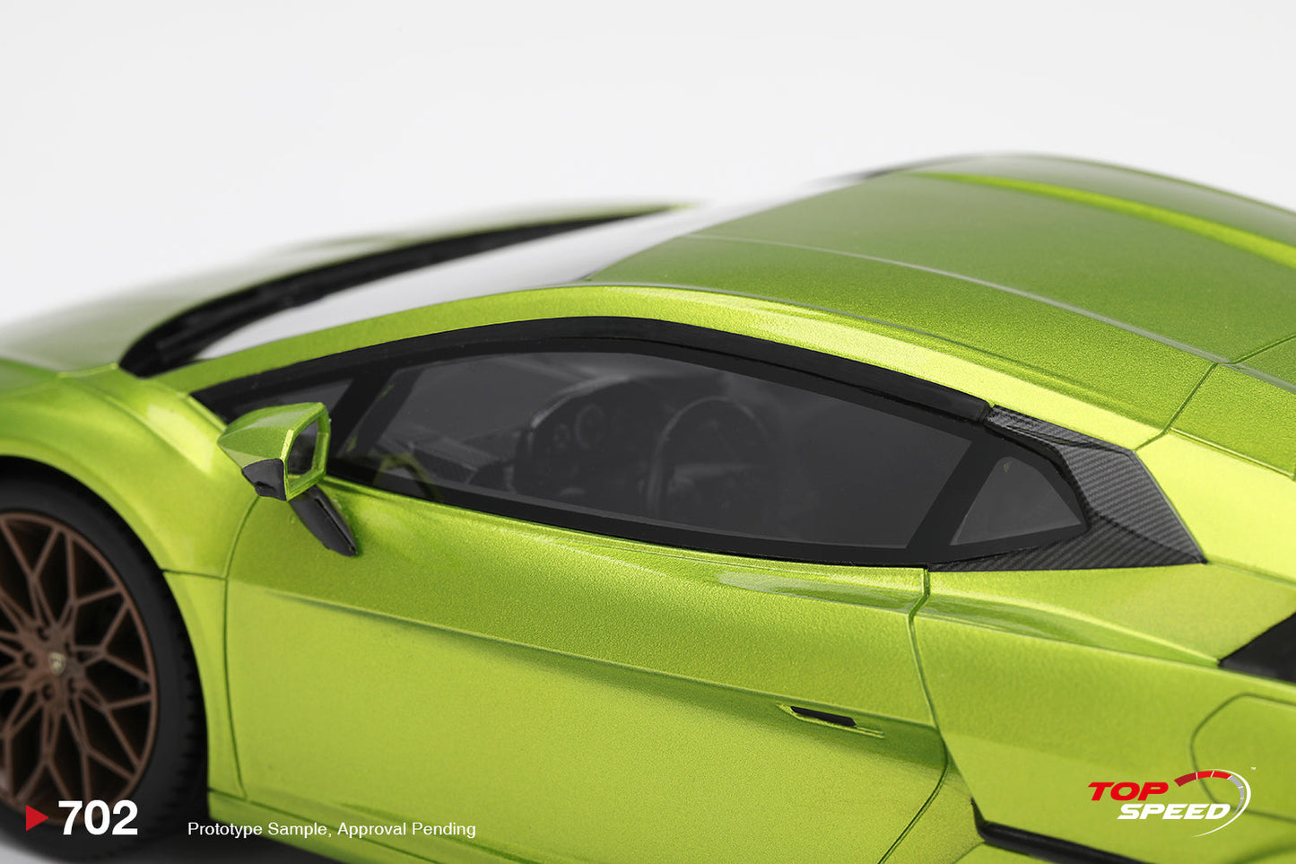 Topspeed Lamborghini Temerario Verde Citrea (Citrus Green) 1:18