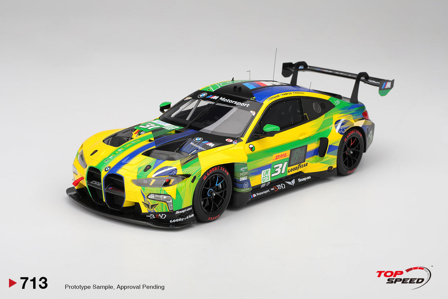 Topspeed BMW M4 GT3 #31 BMW The Bend Team WRT 2025 WEC Sao Paulo 6hrs 1:18