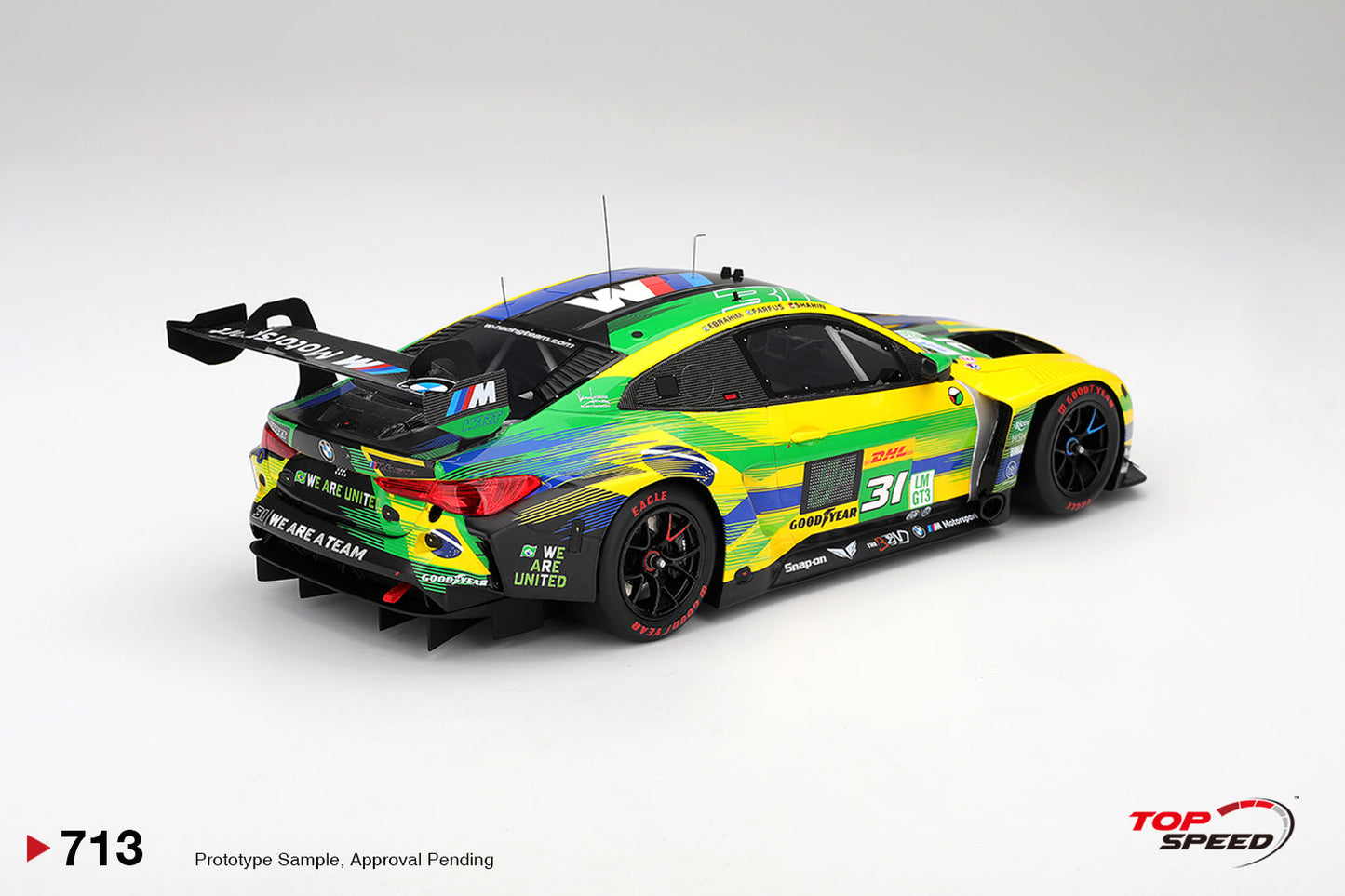 Topspeed BMW M4 GT3 #31 BMW The Bend Team WRT 2025 WEC Sao Paulo 6hrs 1:18