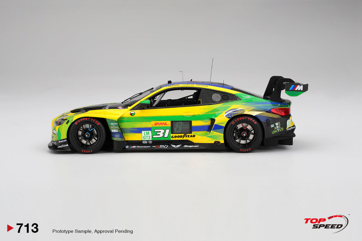 Topspeed BMW M4 GT3 #31 BMW The Bend Team WRT 2025 WEC Sao Paulo 6hrs 1:18