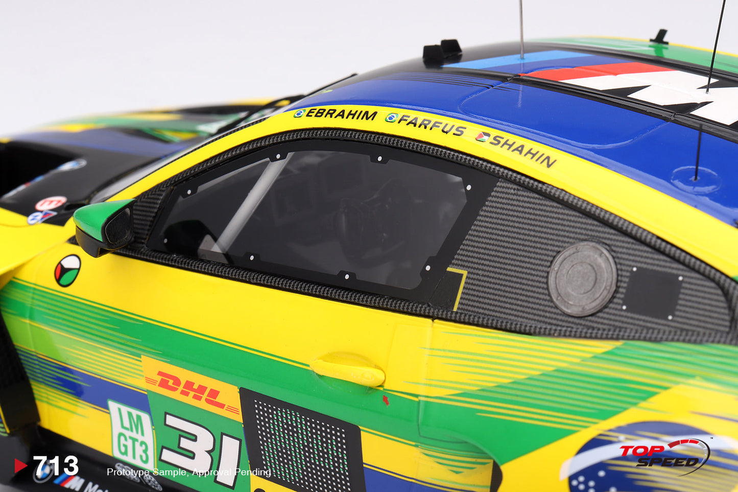 Topspeed BMW M4 GT3 #31 BMW The Bend Team WRT 2025 WEC Sao Paulo 6hrs 1:18