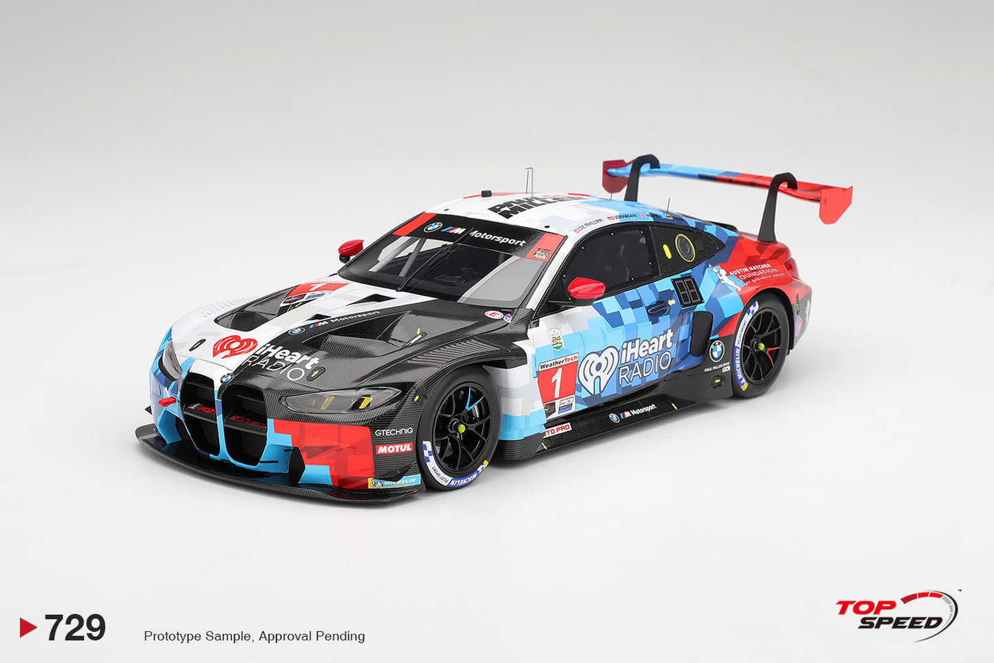 Topspeed BMW M4 GT3 #1 Paul Miller Racing IMSA 2026 IMSA Daytona 24hrs 1:18