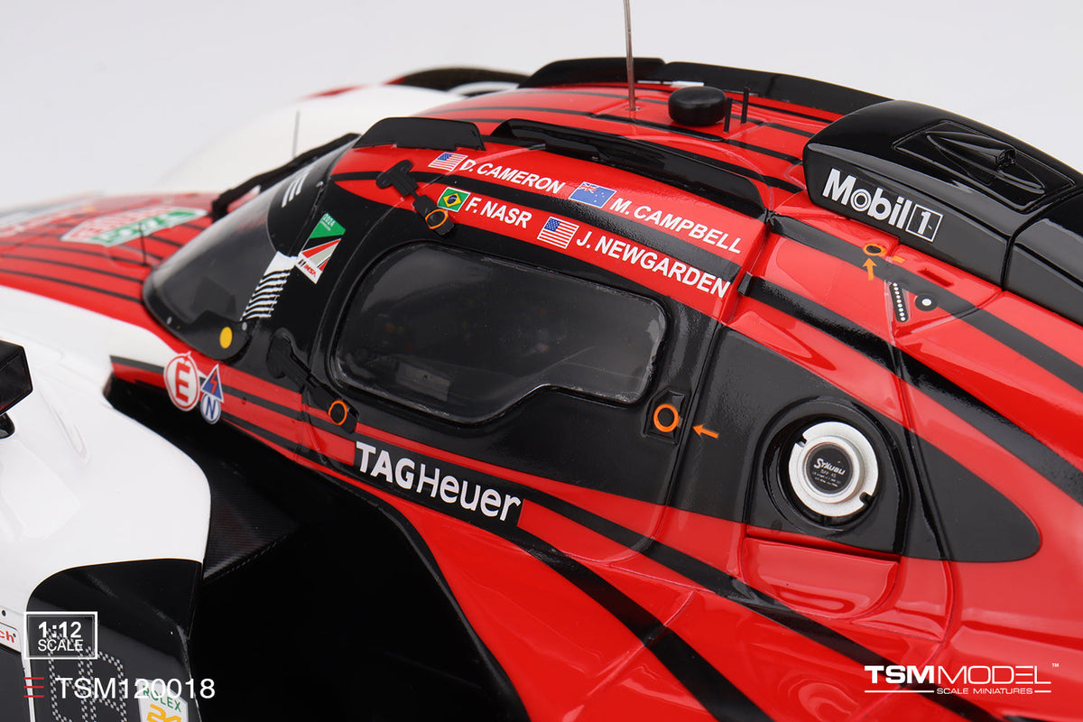 STM Diecast Topspeed Porsche 963 #7 Penske Motorsport IMSA 2024 Daytona 24Hrs Winner Red 1:12 -...