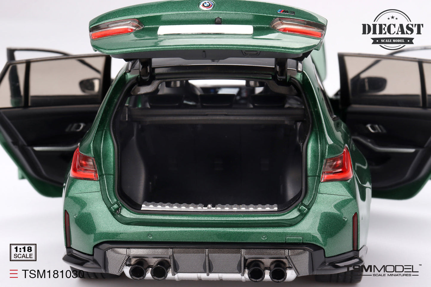 Topspeed BMW M3 Touring M (G81) Isle of Man Green Metallic 1:18
