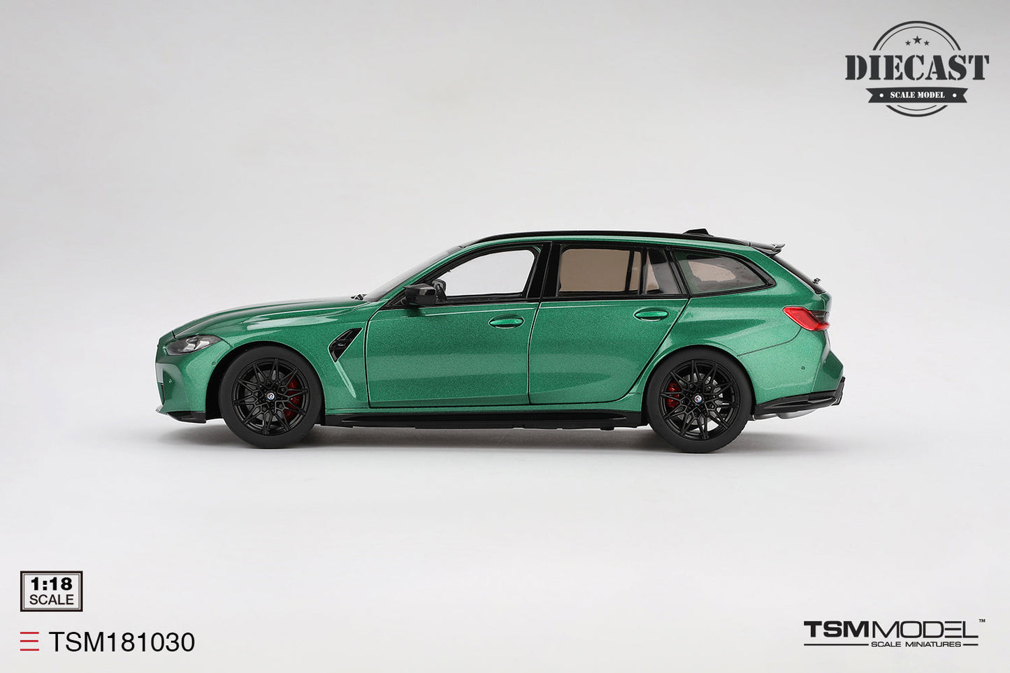 Topspeed BMW M3 Touring M (G81) Isle of Man Green Metallic 1:18