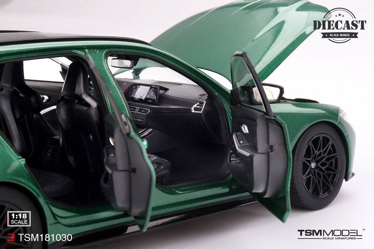 Topspeed BMW M3 Touring M (G81) Isle of Man Green Metallic 1:18
