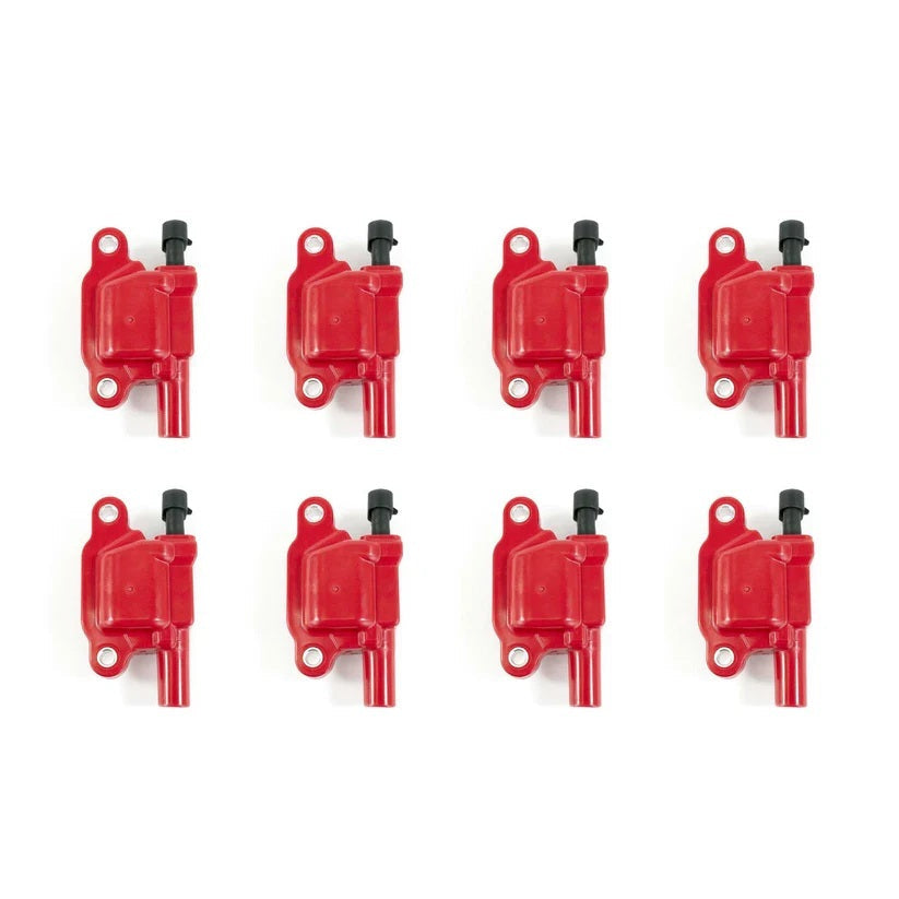 LS High Output Ign Coils Red 05-18 LS Set of 8 - 810158
