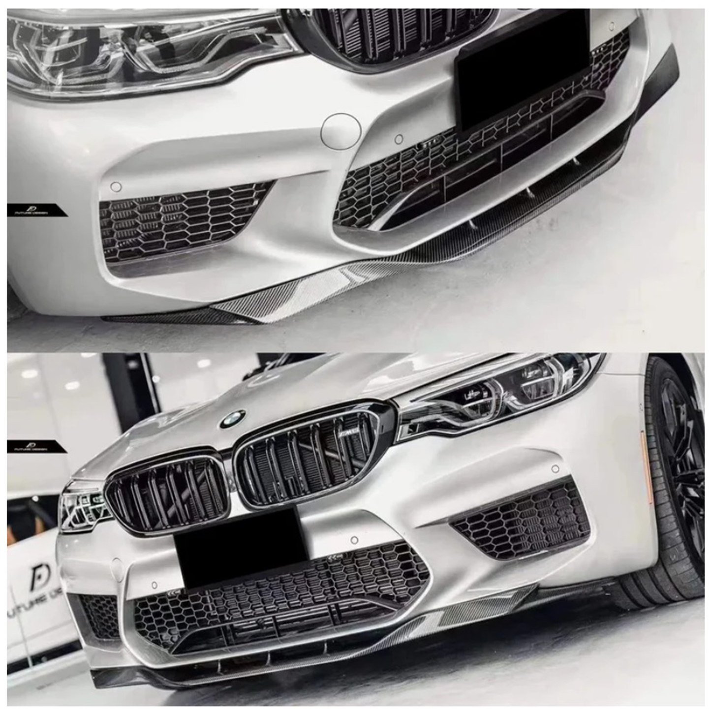RKP Style Carbon Fiber Front Lip for BMW F90 M5