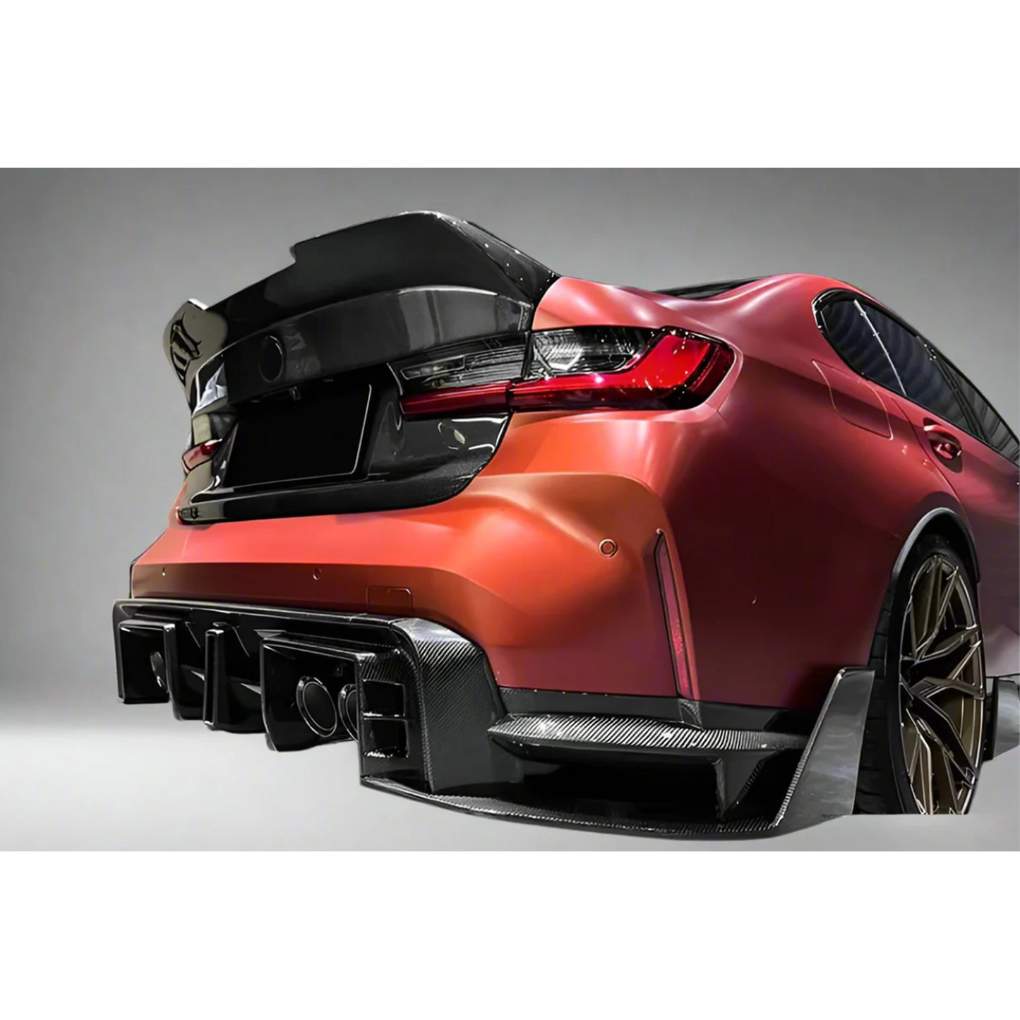 M Style Carbon Fiber Trunk for BMW G80 M3 G20 3 Series