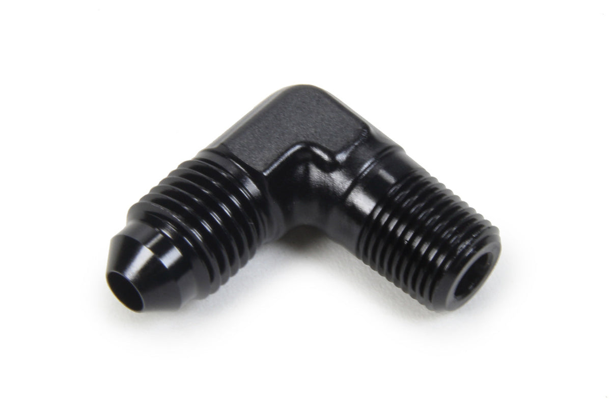 AN to NPT 90 Degree #4 x 1/8 - HF99041BLK