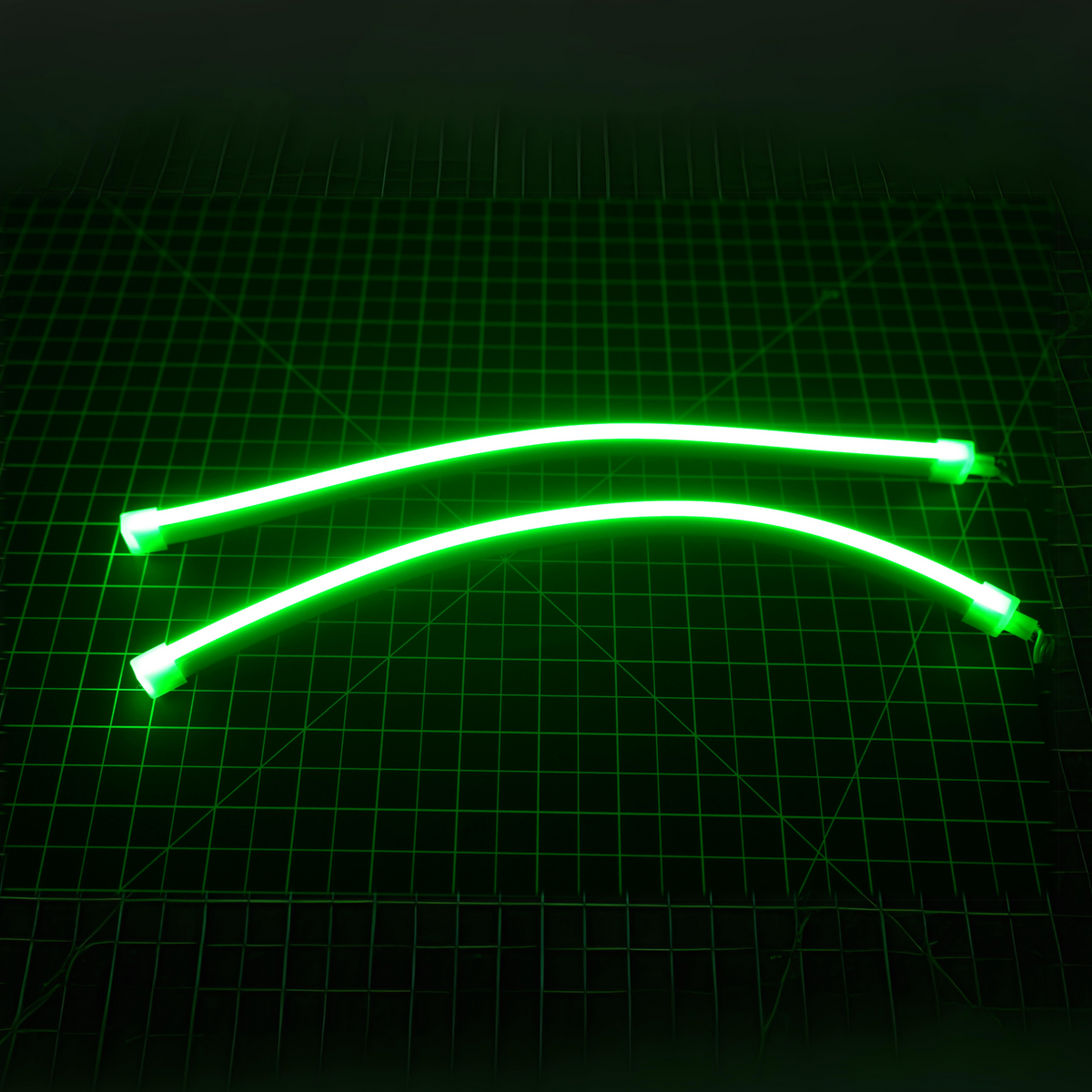 RGB Halo Kits Universal Side Emitting Flexible DRL Diffused Strips | Multicolor - View 6