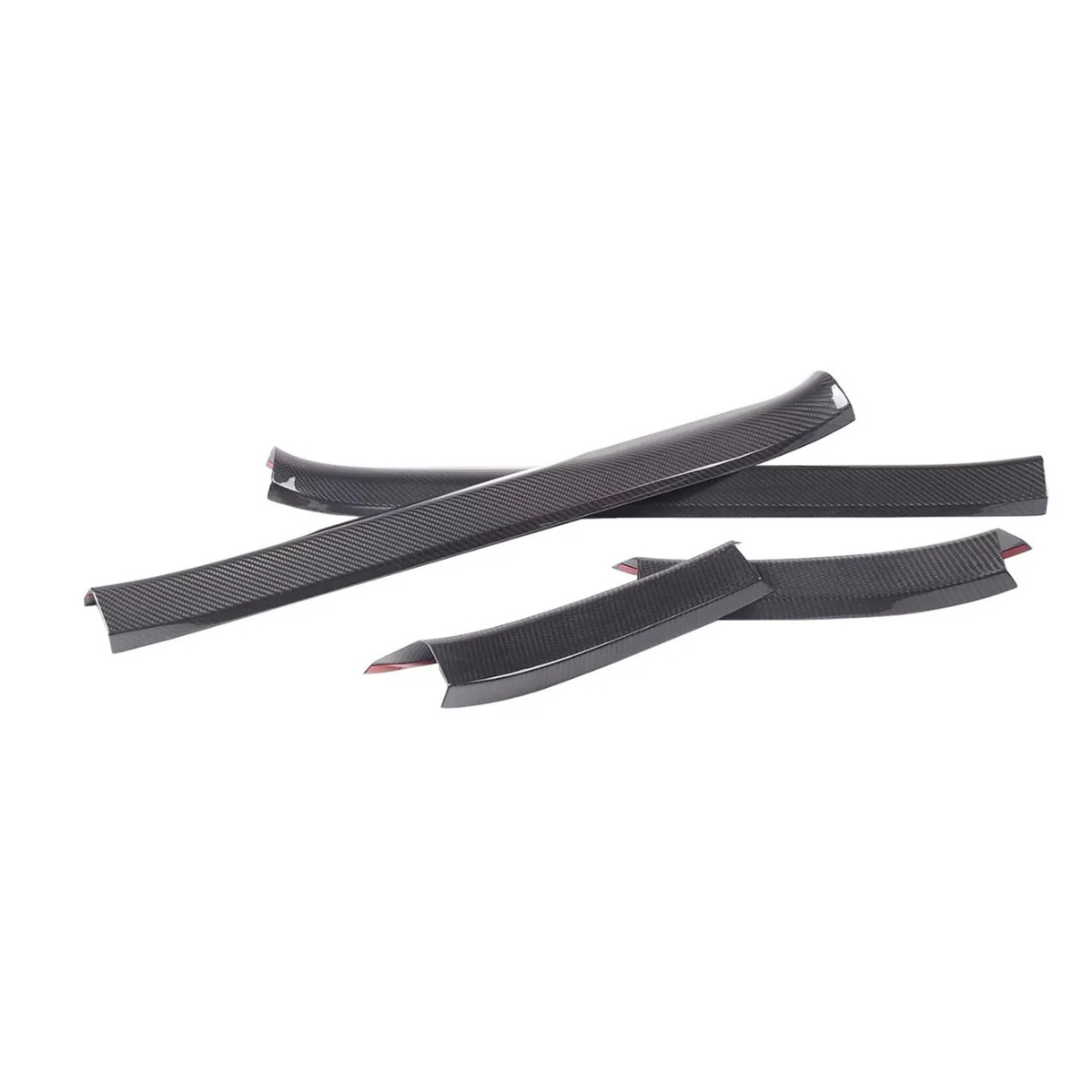 STRATEC SYSTEMS Carbon Fiber Interior Door Sill Trim Cover for Chevrolet Corvette C8 Z51 Z06 -...